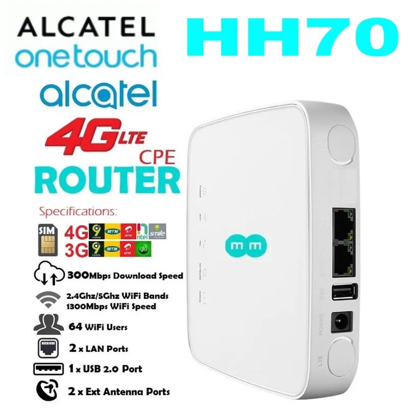 Alcatel LinkHub   , 4G LTE Cat 7, 4G CPE, RJ45 , HH70 EE HH70BT